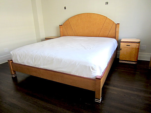 Art Deco King Size Bed
