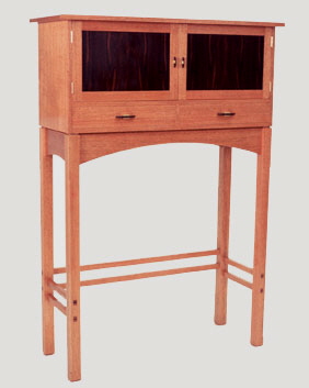 stickley style cabinet