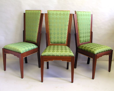 Art Deco chair set