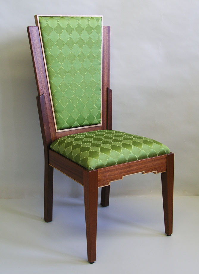 art deco dining room chair