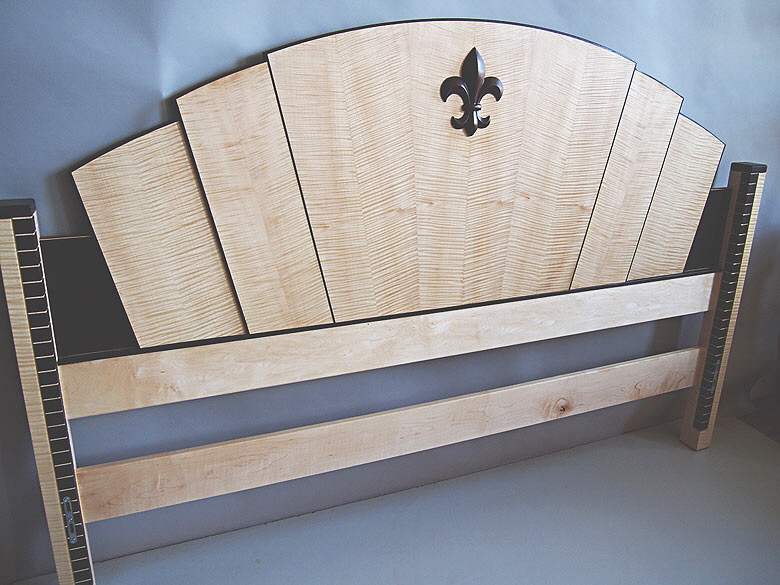 New Orleans Art Deco Bed
