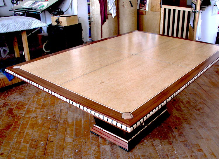 Inlay Art Deco Dining Table