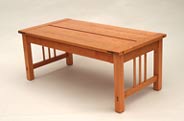 Stickley style coffee table